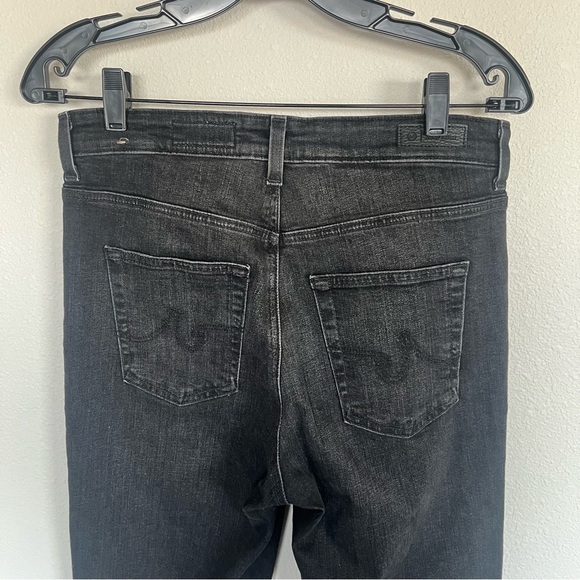 NWOT AG Saige Ankle Straight Leg Jean 6 Years Catalyst Black Grey Denim Women 29 - Picture 10 of 13